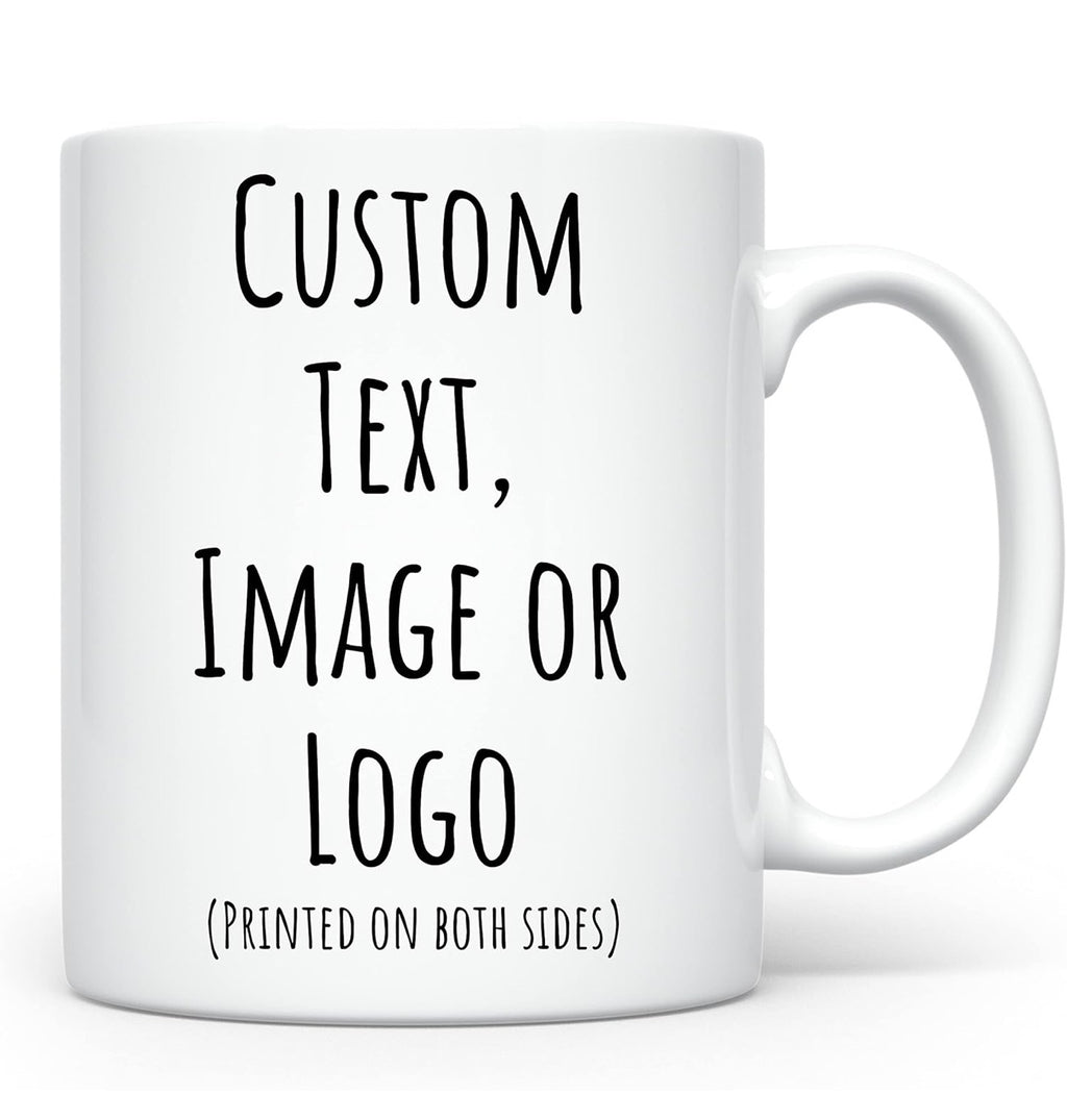 custom coffee Mug with photo, Personalized Mug 11oz with full color picture, Gift for Him & Her, Gift for Mom & Dad