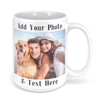 Taza de café personalizada con foto, taza de café con imagen personalizada, regalo de aniversario para él, taza con texto personalizable para hombres, regalo para papá