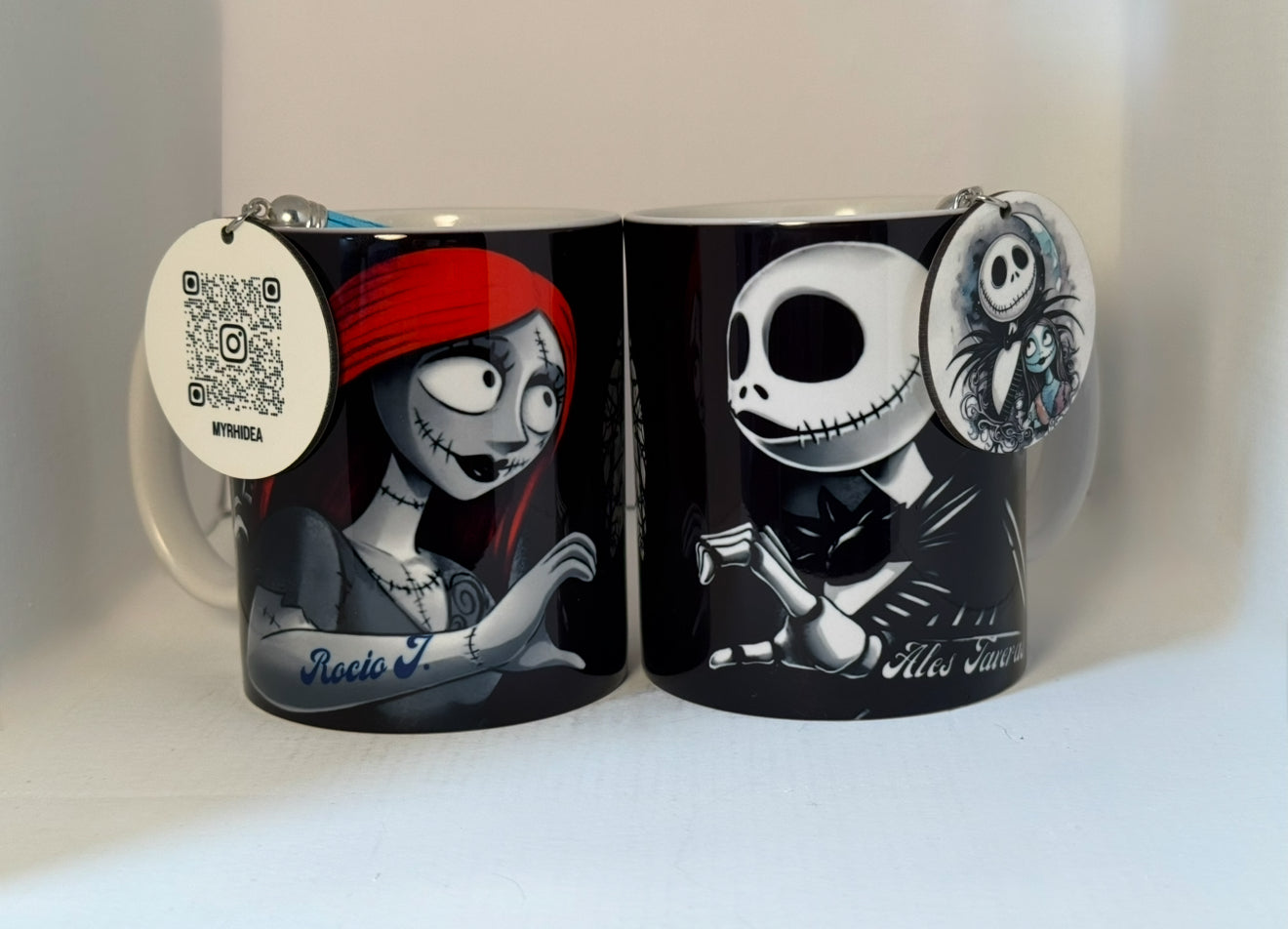 Personalized mugs with name and photo for any occasion, for couples, for him or her, for mom or dad, and birthdays.